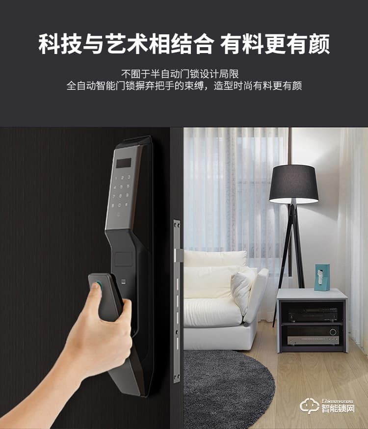 TCL智能锁 K1S防盗门智能门锁密码锁